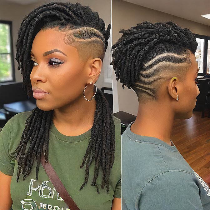 locs haircut
