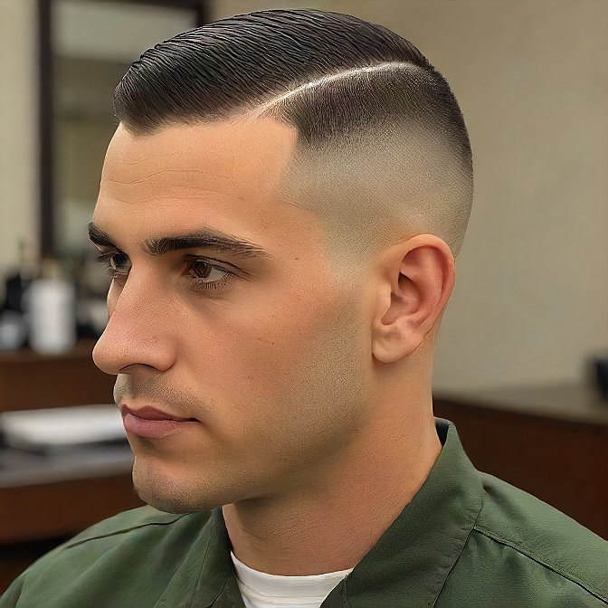 Military regulation haircut