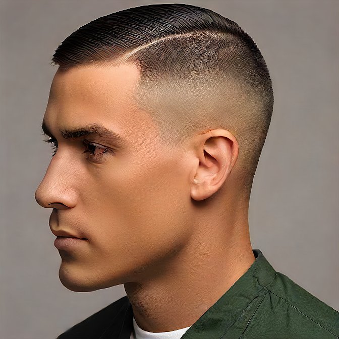 Military regulation haircut