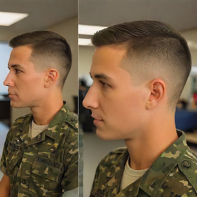 short crew cut