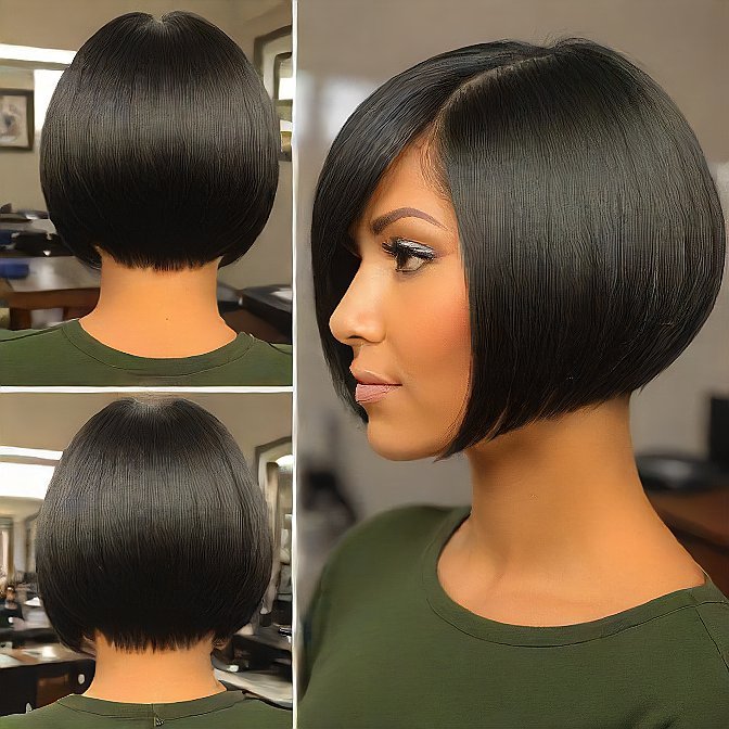 micro bob haircut