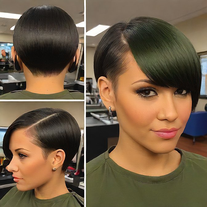 micro bob haircut