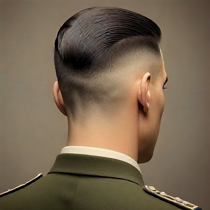 regulation army haircut